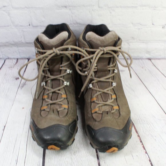 OBOZ Bridger Mid B-Dry Brown Waterproof Hiking Trail Boots Size US 12 - Picture 5 of 9